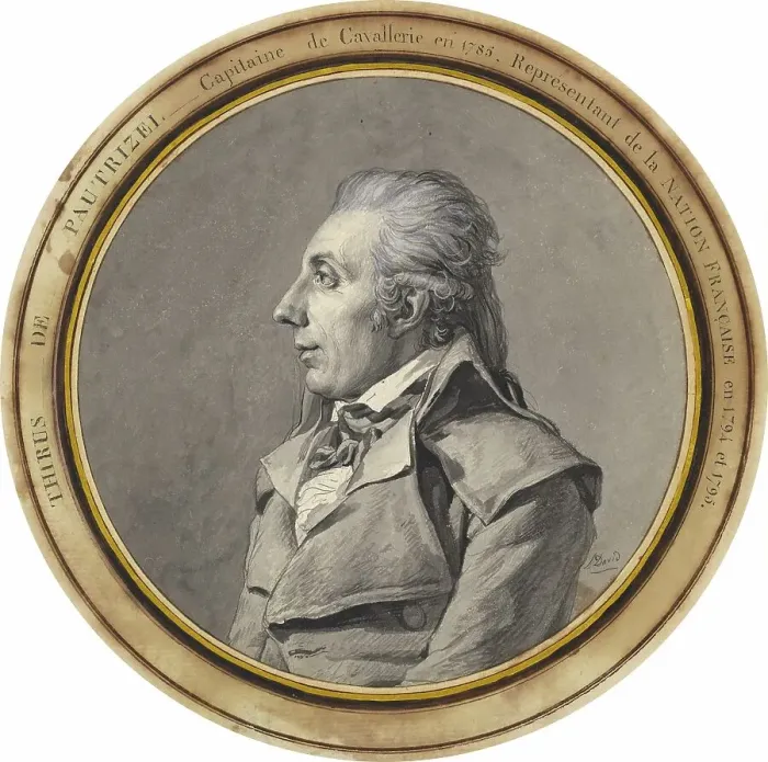 Framed Print : Thirius de Pautrizel, June or July 1795. Creator: Jacques-Louis David Framed Print : Thirius de Pautrizel, June or July 1795. Creator: Jacques-Louis David