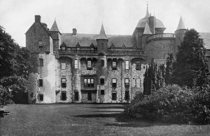 Framed Print : Thirlestane Castle, Lauder, Scotland, 1924-1926. Artist: Valentine & Sons Framed Print : Thirlestane Castle, Lauder, Scotland, 1924-1926. Artist: Valentine & Sons