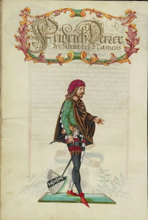Framed Print : The Thirteenth Generation, Friedrich Derrer VII, about 1626-1711. Creator: Unknown Framed Print : The Thirteenth Generation, Friedrich Derrer VII, about 1626-1711. Creator: Unknown