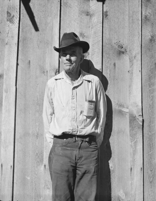 Framed Print : One of the thirty-six members of the Ola self-help sawmill co-op, Gem County, Idaho, 1939. Creator: Dorothea Lange Framed Print : One of the thirty-six members of the Ola self-help sawmill co-op, Gem County, Idaho, 1939. Creator: Dorothea Lange