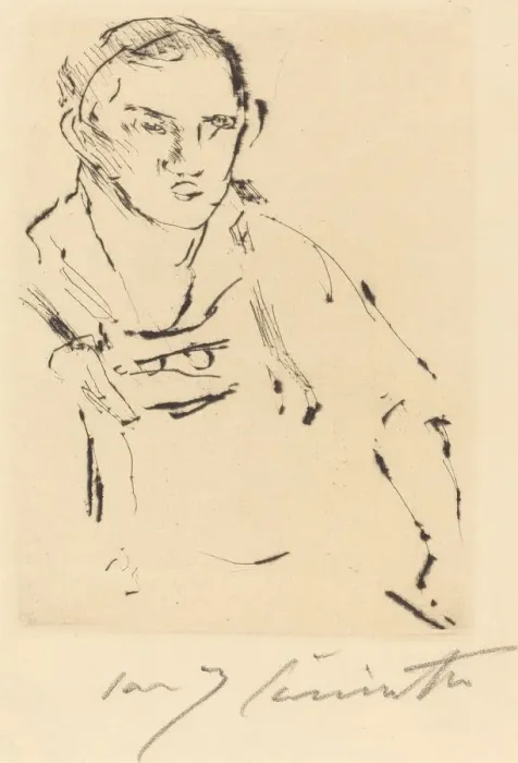 Framed Print : Thomas, 1922. Creator: Lovis Corinth Framed Print : Thomas, 1922. Creator: Lovis Corinth