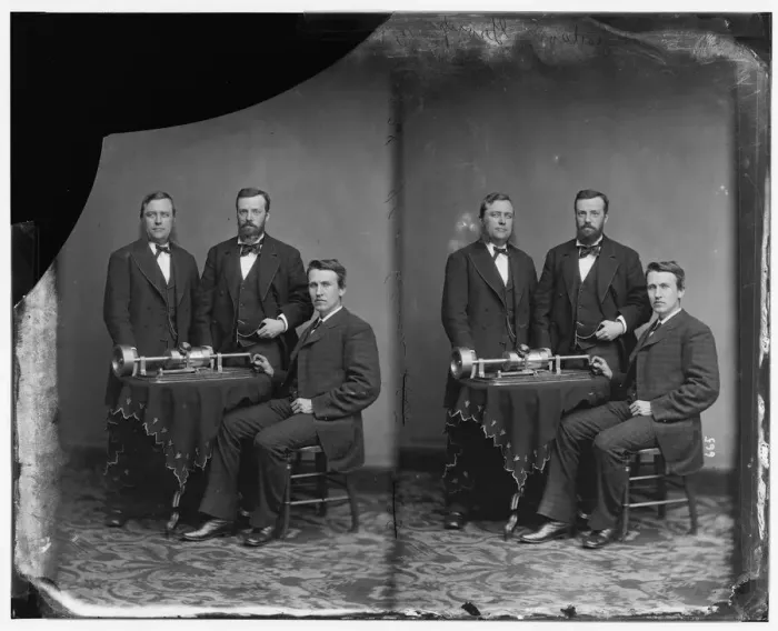 Framed Print : Thomas A. Edison, 1878. Creator: Unknown Framed Print : Thomas A. Edison, 1878. Creator: Unknown