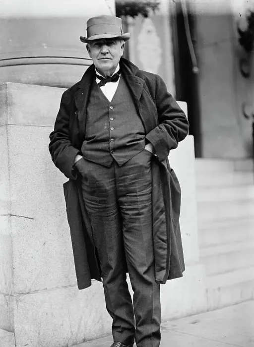 Framed Print : Thomas A. Edison, 1911. Creator: Harris & Ewing. Thomas A. Edison, 1911. Creator: Harris & Ewing Framed Print : Thomas A. Edison, 1911. Creator: Harris & Ewing. Thomas A. Edison, 1911. Creator: Harris & Ewing