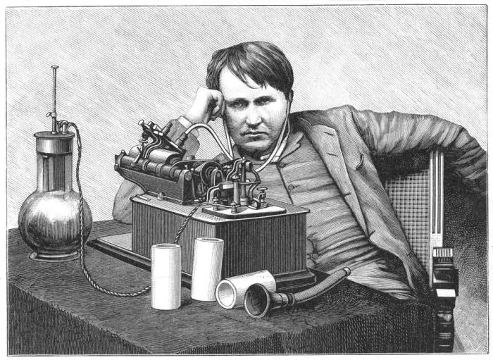 Framed Print : Thomas Alva Edison, 1888 Framed Print : Thomas Alva Edison, 1888