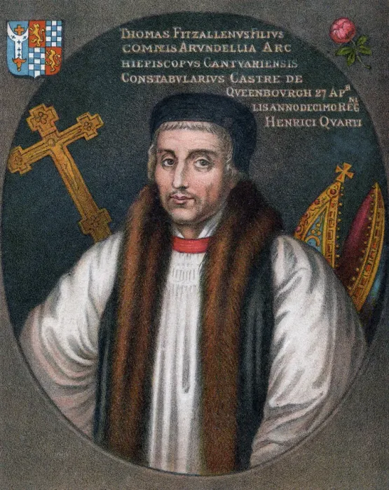 Framed Print : Thomas Arundel, Archbishop of Canterbury and Lord Chancellor Framed Print : Thomas Arundel, Archbishop of Canterbury and Lord Chancellor