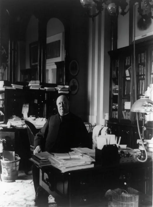 Framed Print : Thomas B. Reed, between c1890 and c1910. Creator: Frances Benjamin Johnston Framed Print : Thomas B. Reed, between c1890 and c1910. Creator: Frances Benjamin Johnston
