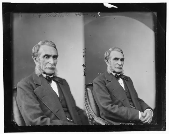 Framed Print : Thomas Baldwin Peddie of New Jersey, 1865-1880. Creator: Unknown Framed Print : Thomas Baldwin Peddie of New Jersey, 1865-1880. Creator: Unknown
