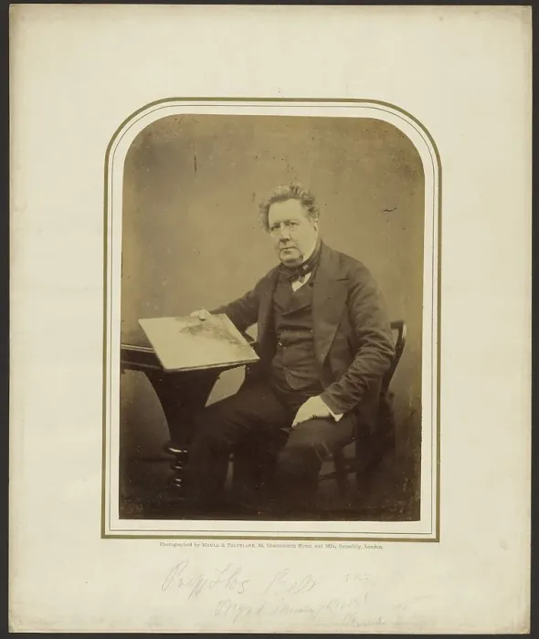 Framed Print : Thomas Bell, F.R.S. 1855. Creator: Maull & Polyblank Framed Print : Thomas Bell, F.R.S. 1855. Creator: Maull & Polyblank