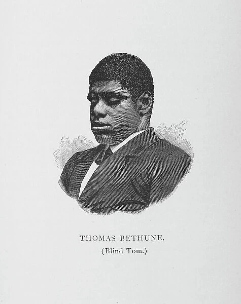 Thomas Bethune (Blind Tom), 1887. Creator: Unknown