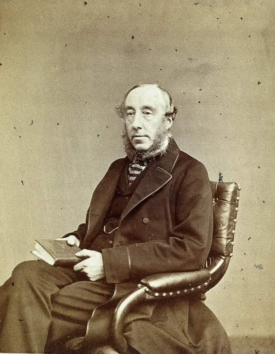 Framed Print : Thomas Blizard Curling, 1867. Creator: Ernest Edwards Framed Print : Thomas Blizard Curling, 1867. Creator: Ernest Edwards