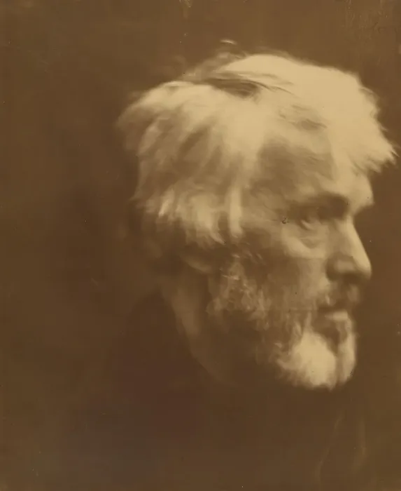 Framed Print : Thomas Carlyle, 1867. Creator: Julia Margaret Cameron Framed Print : Thomas Carlyle, 1867. Creator: Julia Margaret Cameron