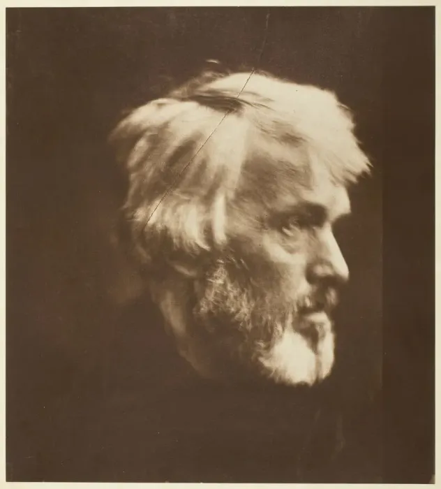 Framed Print : Thomas Carlyle, 1867, printed 1875. Creator: Julia Margaret Cameron Framed Print : Thomas Carlyle, 1867, printed 1875. Creator: Julia Margaret Cameron
