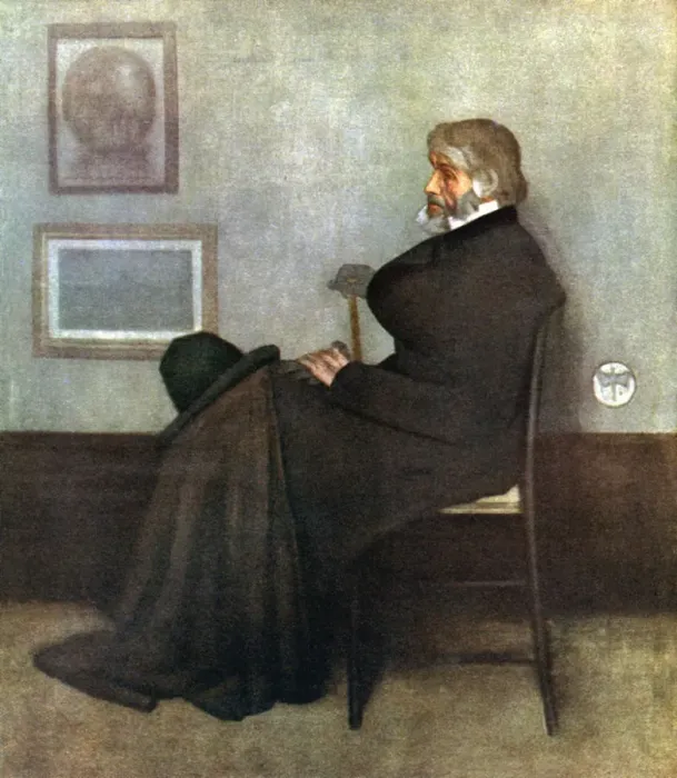 Framed Print : Thomas Carlyle, (1923). Artist: Medici Society Ltd Framed Print : Thomas Carlyle, (1923). Artist: Medici Society Ltd