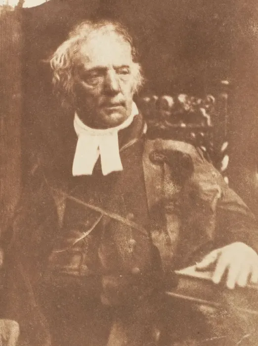Framed Print : Thomas Chalmers, 1843-47. Creators: David Octavius Hill, Robert Adamson Framed Print : Thomas Chalmers, 1843-47. Creators: David Octavius Hill, Robert Adamson