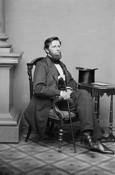 Framed Print : Thomas Clarke Theaker, between 1855 and 1865. Creator: Unknown Framed Print : Thomas Clarke Theaker, between 1855 and 1865. Creator: Unknown