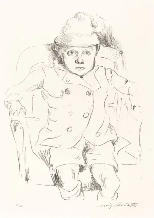 Framed Print : Thomas Corinth, 1913. Creator: Lovis Corinth Framed Print : Thomas Corinth, 1913. Creator: Lovis Corinth
