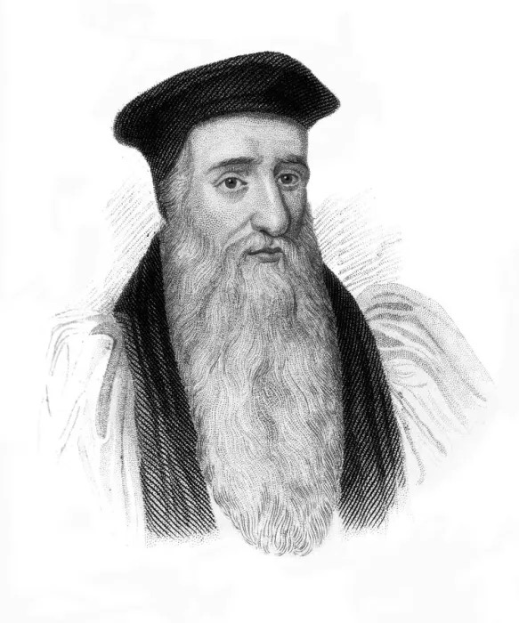 Framed Print : Thomas Cranmer, Archbishop of Canterbury, (c1850) Framed Print : Thomas Cranmer, Archbishop of Canterbury, (c1850)