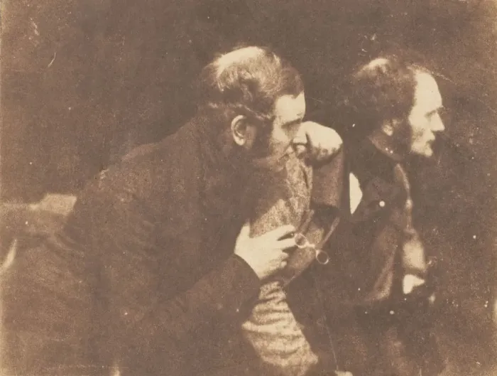 Framed Print : Thomas Duncan and His Brother, 1843-47. Creators: David Octavius Hill, Robert Adamson Framed Print : Thomas Duncan and His Brother, 1843-47. Creators: David Octavius Hill, Robert Adamson
