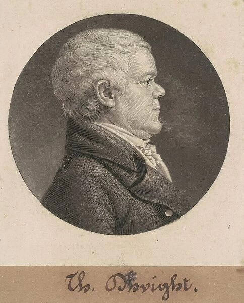 Thomas Dwight, 1806. Creator: Charles Balthazar Julien Fevret de Saint-Memin