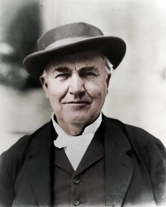 Framed Print : Thomas Edison, 1914 Framed Print : Thomas Edison, 1914