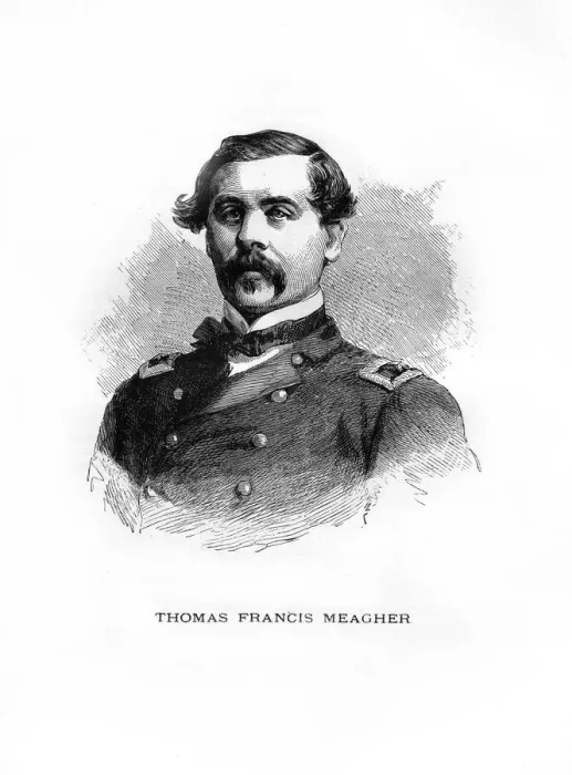 Framed Print : Thomas Francis Meagher, Irish revolutionary, (1872) Framed Print : Thomas Francis Meagher, Irish revolutionary, (1872)