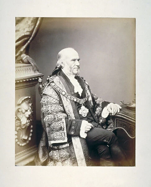 Thomas Gabriel, Lord Mayor of London, c1865