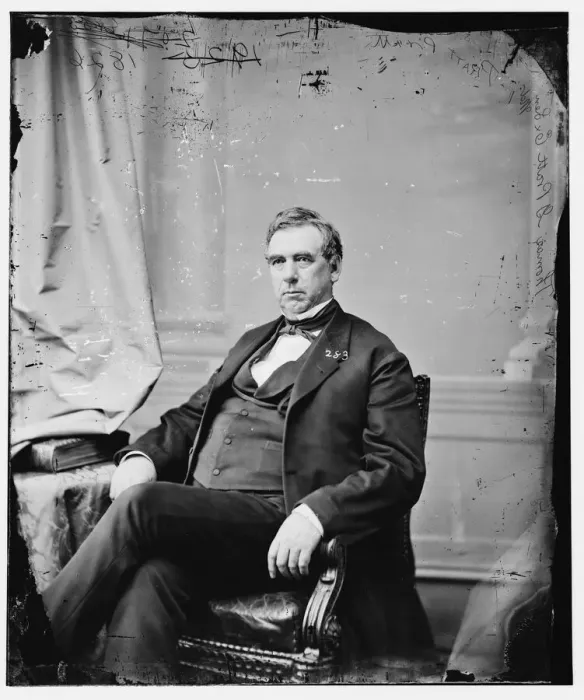 Framed Print : Thomas George Pratt of Maryland, between 1860 and 1875. Creator: Unknown Framed Print : Thomas George Pratt of Maryland, between 1860 and 1875. Creator: Unknown