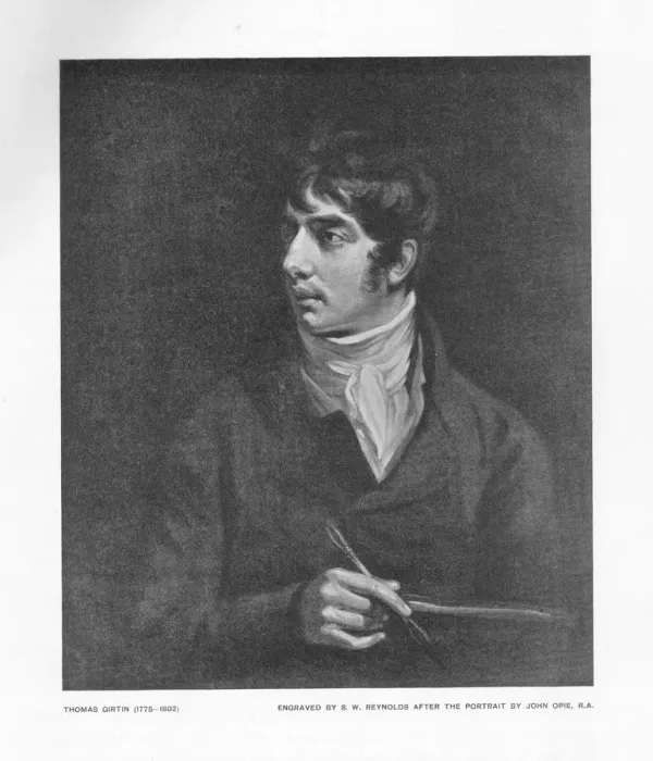 Framed Print : Thomas Girtin (1775-1802). Creator: Unknown Framed Print : Thomas Girtin (1775-1802). Creator: Unknown