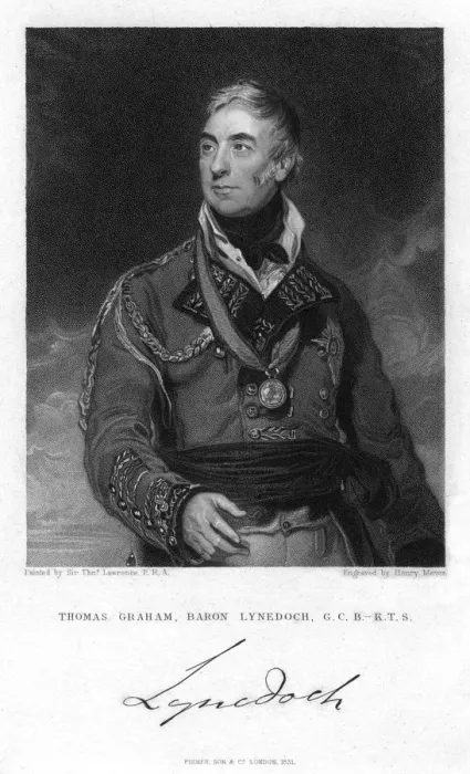 Framed Print : Thomas Graham, 1st Baron Lynedoch, Scottish politician and soldier, 1831. Artist: Henry Meyer Framed Print : Thomas Graham, 1st Baron Lynedoch, Scottish politician and soldier, 1831. Artist: Henry Meyer