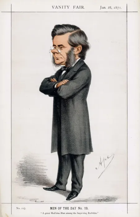 Framed Print : Thomas Henry Huxley, British biologist, 1871. Artist: Carlo Pellegrini Framed Print : Thomas Henry Huxley, British biologist, 1871. Artist: Carlo Pellegrini