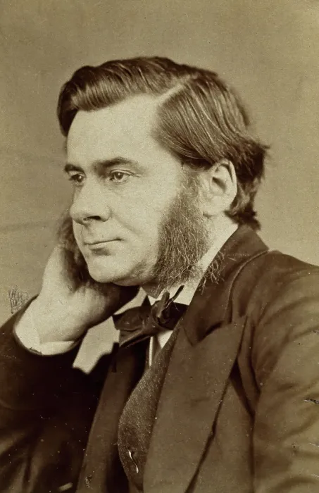 Framed Print : Thomas Henry Huxley. Creator: Elliott & Fry Framed Print : Thomas Henry Huxley. Creator: Elliott & Fry