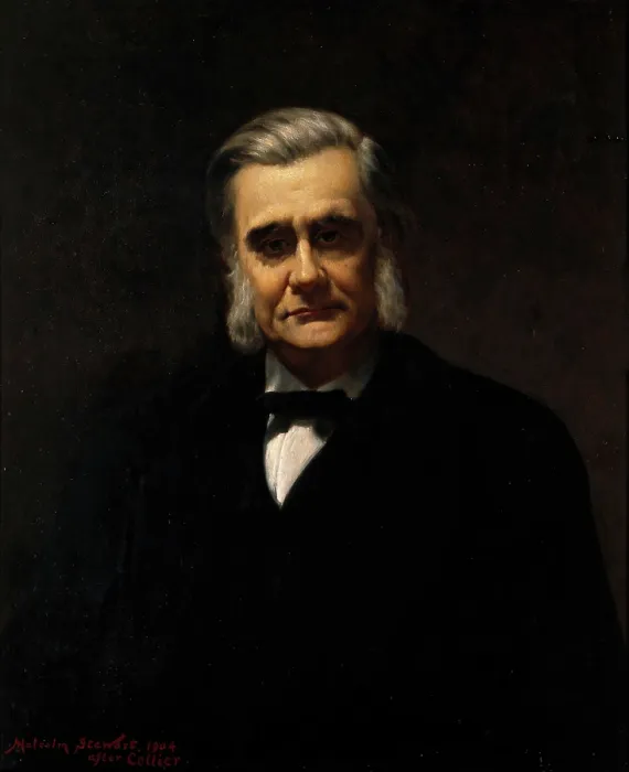 Framed Print : Thomas Henry Huxley. Creator: John Maler Collier Framed Print : Thomas Henry Huxley. Creator: John Maler Collier