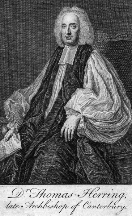 Framed Print : Thomas Herring (1693-1757), Archbishop of Canterbury Framed Print : Thomas Herring (1693-1757), Archbishop of Canterbury