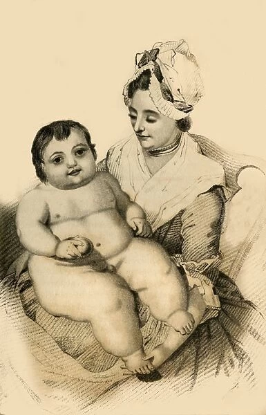 Thomas Hills Everett, Aged Eleven Months, 1822. Creator: Robert Cooper