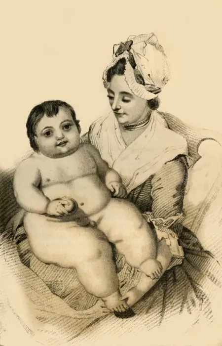 Framed Print : Thomas Hills Everett, Aged Eleven Months, 1822. Creator: Robert Cooper Framed Print : Thomas Hills Everett, Aged Eleven Months, 1822. Creator: Robert Cooper