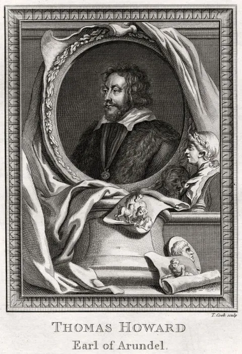 Framed Print : Thomas Howard, Earl of Arundel, 1774. Artist: T Cook Framed Print : Thomas Howard, Earl of Arundel, 1774. Artist: T Cook