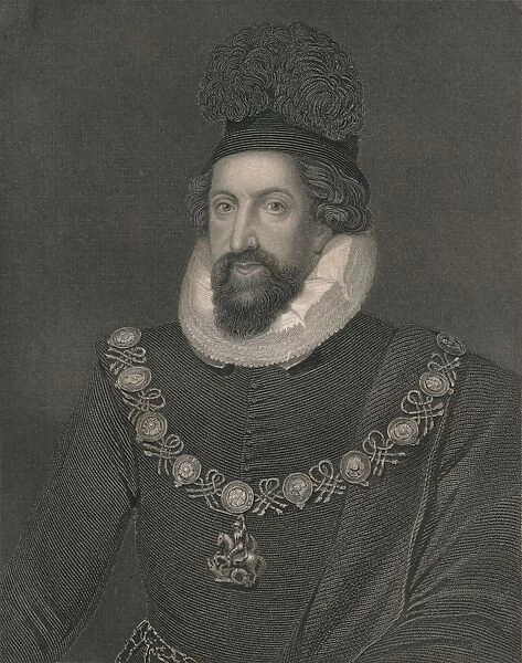 Thomas Howard, Earl of Suffolk, c1600, (early-mid 19th century). Creator: John Henry Robinson