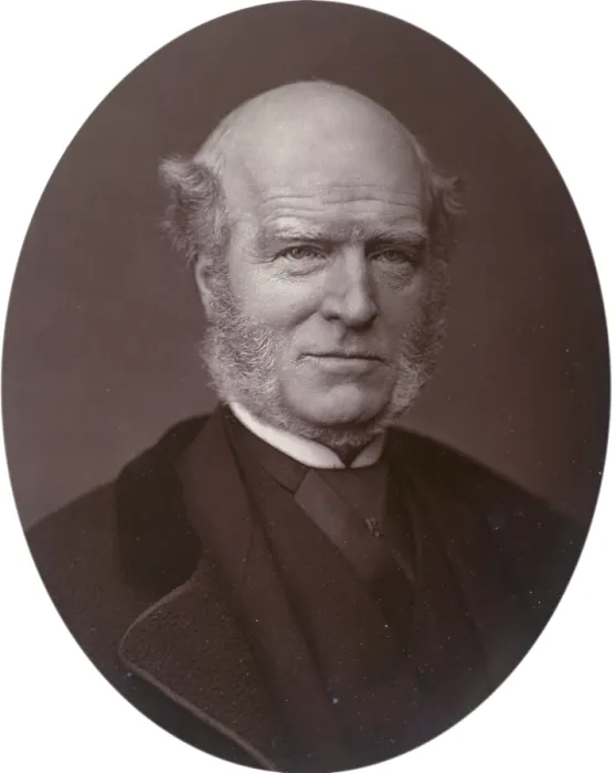 Framed Print : Thomas Hughes, 1880. Creator: Lock & Whitfield Framed Print : Thomas Hughes, 1880. Creator: Lock & Whitfield