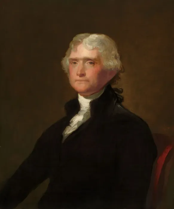 Framed Print : Thomas Jefferson, 1848 / 1879. Creator: George Peter Alexander Healy Framed Print : Thomas Jefferson, 1848 / 1879. Creator: George Peter Alexander Healy