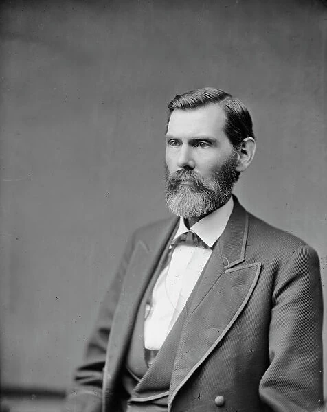 Thomas Jefferson Cason of Indiana, between 1865 and 1880. Creator: Unknown