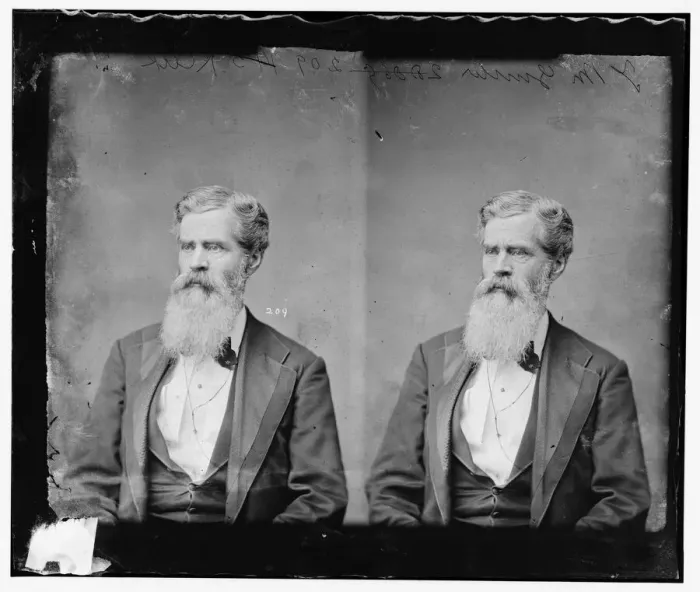 Framed Print : Thomas Montague Gunter of Arkansas, between 1865 and 1880. Creator: Unknown Framed Print : Thomas Montague Gunter of Arkansas, between 1865 and 1880. Creator: Unknown