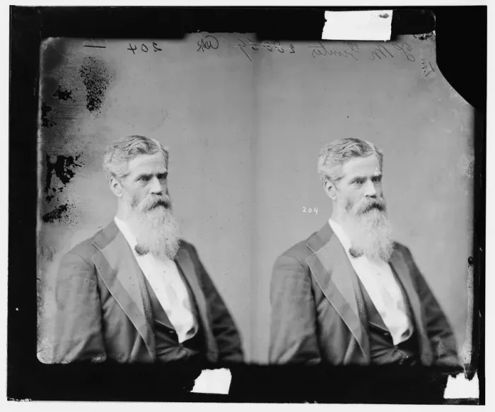Framed Print : Thomas Montague Gunter of Arkansas, between 1865 and 1880. Creator: Unknown Framed Print : Thomas Montague Gunter of Arkansas, between 1865 and 1880. Creator: Unknown