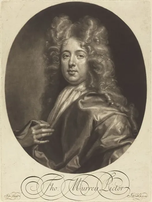 Framed Print : Thomas Murray, 1696. Creator: John Smith Framed Print : Thomas Murray, 1696. Creator: John Smith