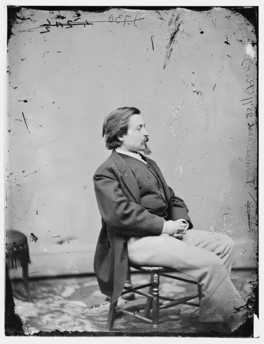 Framed Print : Thomas Nast, between 1860 and 1875. Creator: Unknown Framed Print : Thomas Nast, between 1860 and 1875. Creator: Unknown