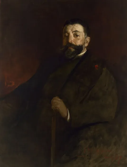Framed Print : Thomas Nast, 1887. Creator: John White Alexander Framed Print : Thomas Nast, 1887. Creator: John White Alexander