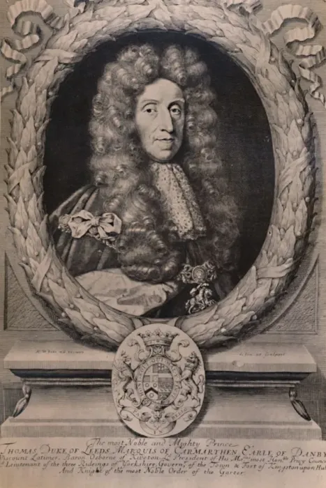 Framed Print : Thomas Osborne, 1st Duke of Leeds, English statesman, c1694 (1894). Artist: Robert White Framed Print : Thomas Osborne, 1st Duke of Leeds, English statesman, c1694 (1894). Artist: Robert White