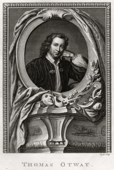 Framed Print : Thomas Otway, 1776. Artist: Ryder Framed Print : Thomas Otway, 1776. Artist: Ryder
