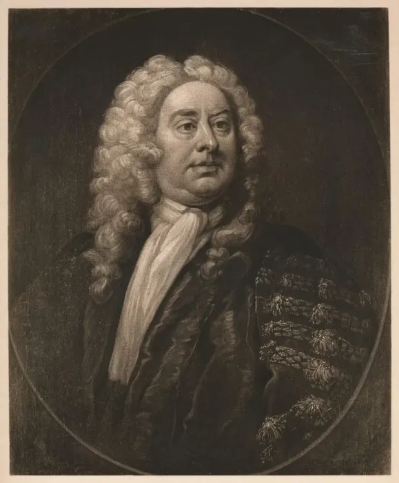 Framed Print : Thomas Pellet, MD, c1725. Artist: William Hogarth Framed Print : Thomas Pellet, MD, c1725. Artist: William Hogarth