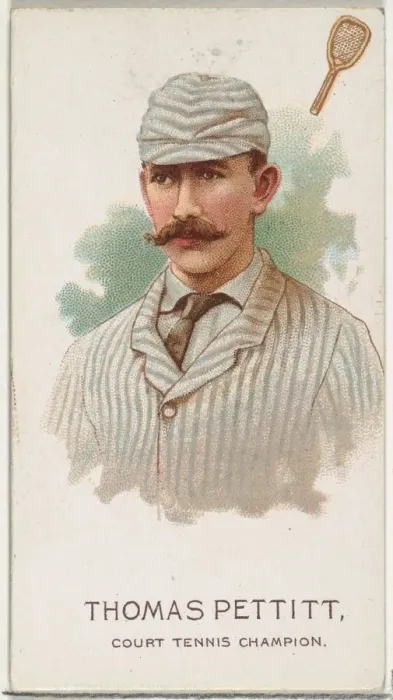 Framed Print : Thomas Pettit, Court Tennis Champion, from Worlds Champions Framed Print : Thomas Pettit, Court Tennis Champion, from Worlds Champions