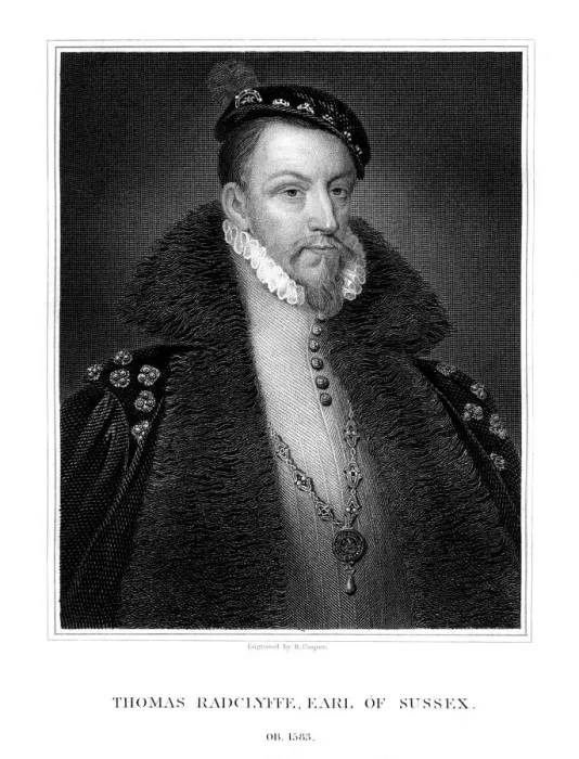 Framed Print : Thomas Radclyffe, 3rd Earl of Sussex, Lord-Lieutenant of Ireland, (1823). Artist: R Cooper Framed Print : Thomas Radclyffe, 3rd Earl of Sussex, Lord-Lieutenant of Ireland, (1823). Artist: R Cooper